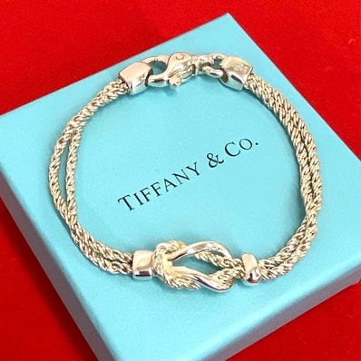 TIFFANY&Co. ティファニー センターノット ダブルロープ チェーン ブレスレット シルバー925 ブレスレット シルバー
10964
