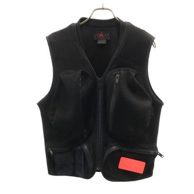 AIR JORDAN エアジョーダン スペーサーメッシュ ベスト XS ブラック NIKE ナイキ