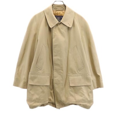 Burberrys バーバリーズ 80s 90s オールド 長袖 ステンカラーコート ベージュ