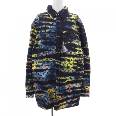 ルイヴィトン LOUIS VUITTON プリンテッドモノグラムタイダイデニムシャツ HLA10WH98 シャツ