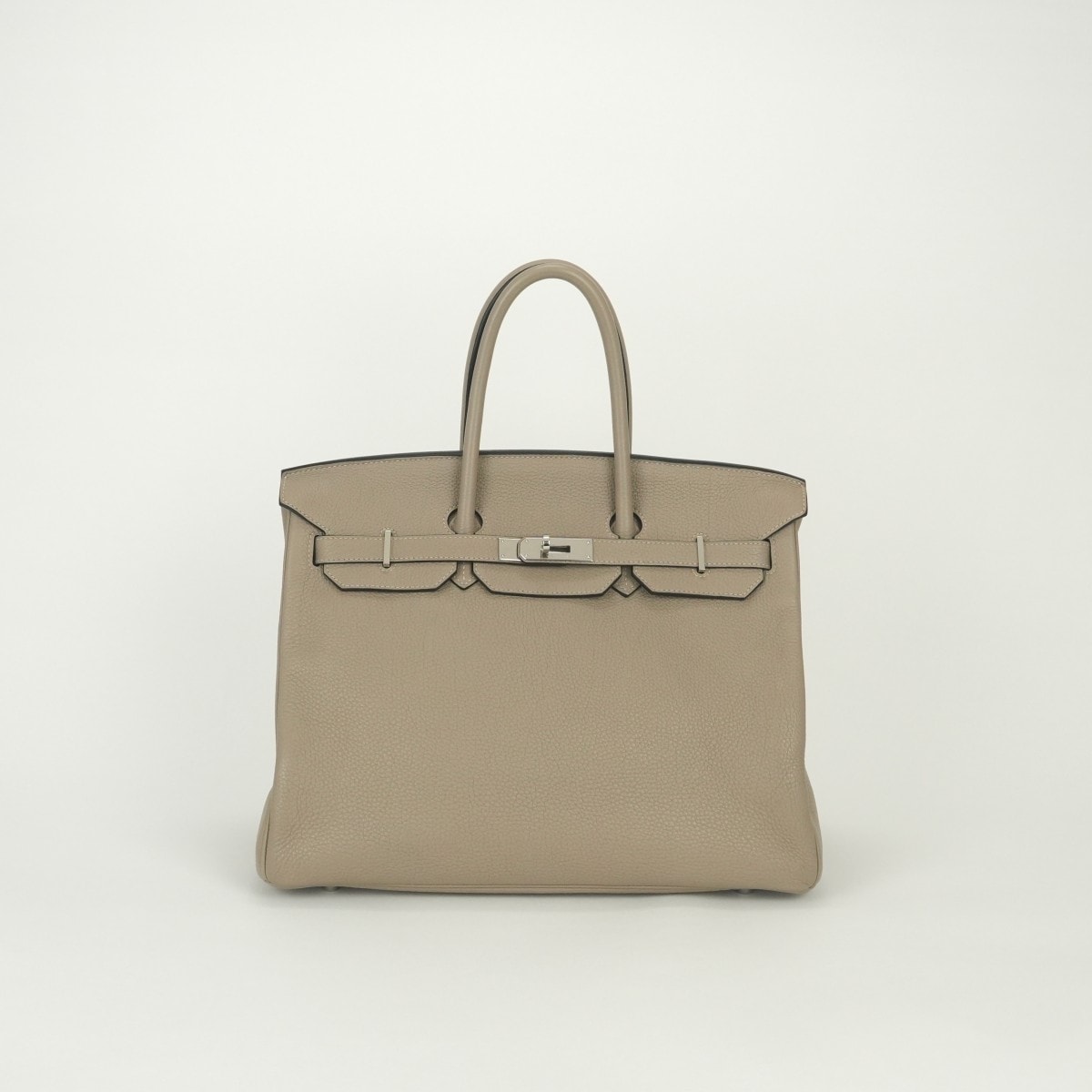 エルメス HERMES バーキン35 バーキン 35 バッグ トートバッグ トゴ トゥルティエールグレー Gristourterelle グレー Gray 灰 シルバー金具 ハンドバッグ