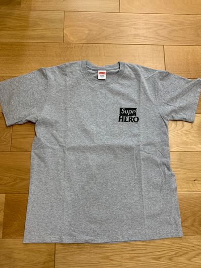Supreme / ANTIHERO Dog Tee "Heather Grey"