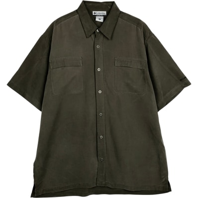 古着 00年代 コロンビア Columbia 半袖 ボックスシャツ メンズXL相当/eaa477696