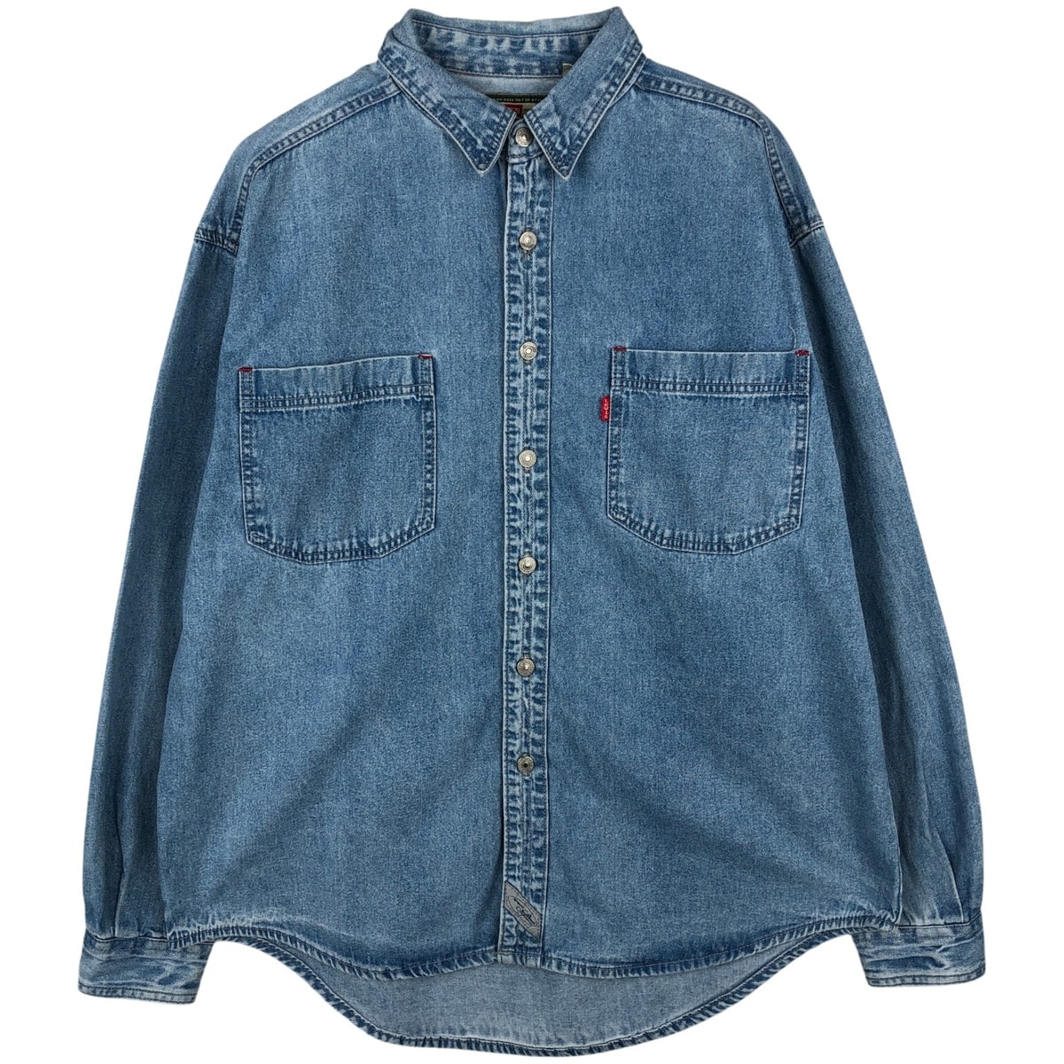 古着 リーバイス Levi's 長袖 デニムシャツ メンズL相当/eaa646639