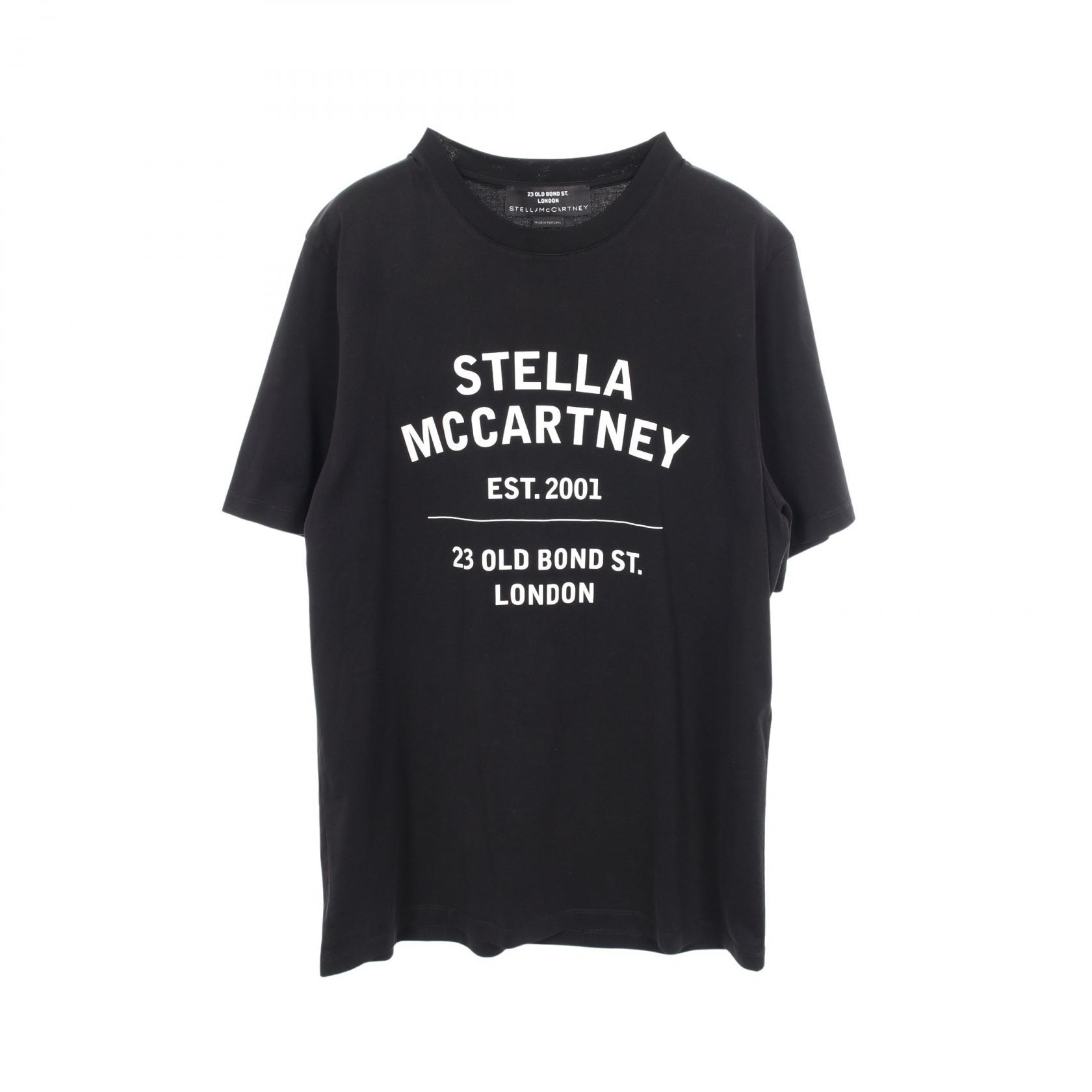 ステラマッカートニー Stella McCartney 23 Old Bond 半袖Tシャツ 衣料品 トップス コットン メンズ レディース ブラック系 【中古】