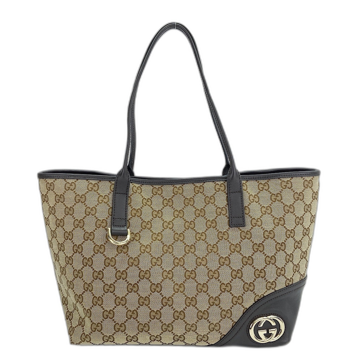 グッチ GUCCI インターロッキングG ハンドバッグ【中古】