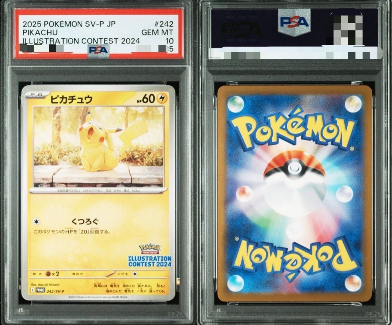 PSA10】ピカチュウ [SV-P 242](プロモカードパック