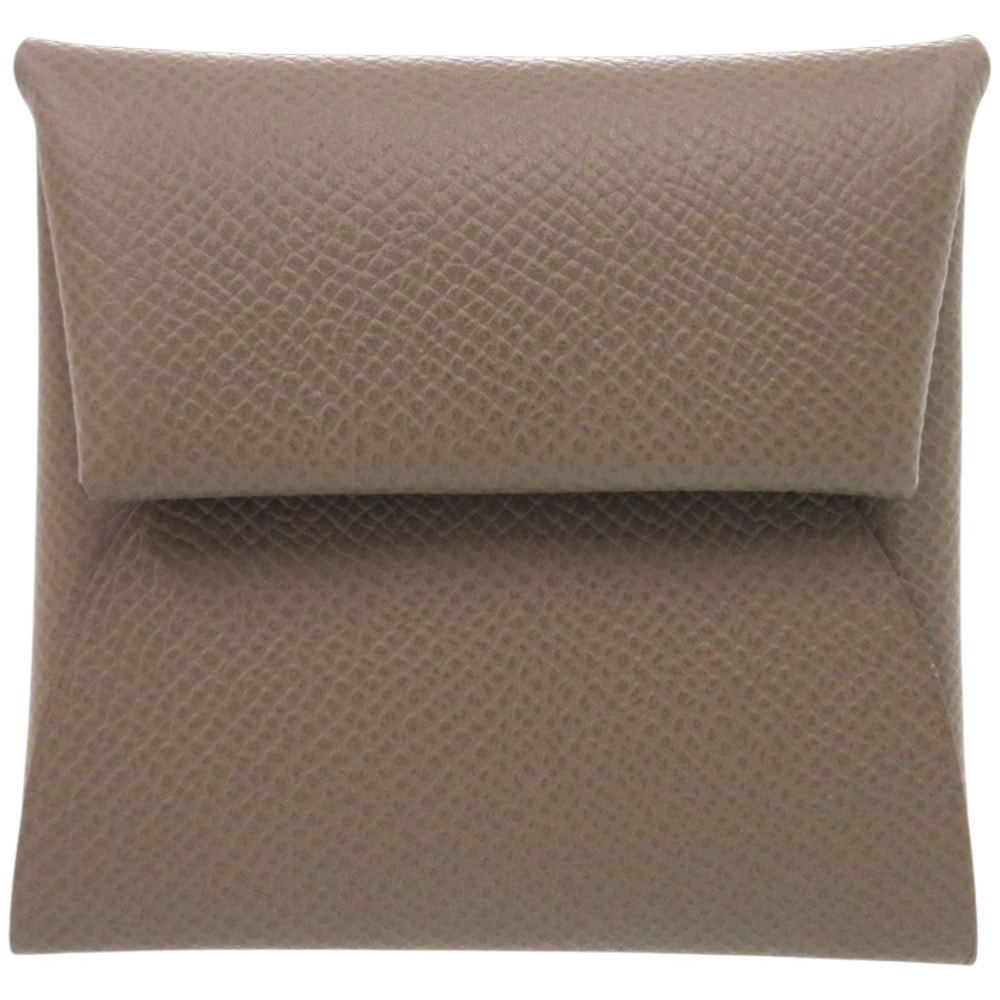 エルメス    バスティア シェーブル  エトゥープ  W コイン