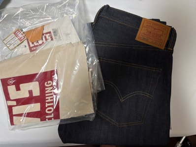Levi's Vintage Clothing 1947 501 JEANS ORGANIC "Rigid"