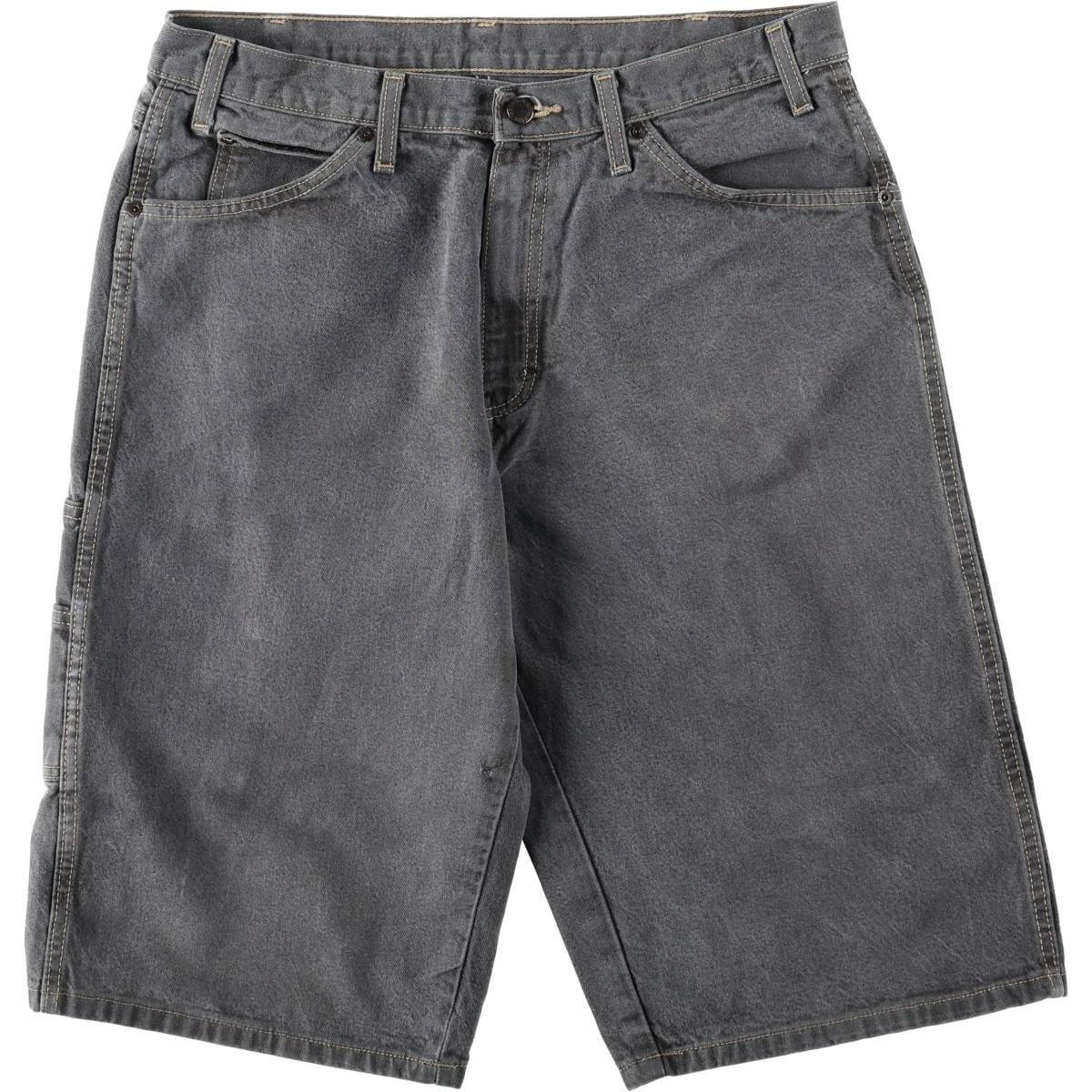 古着 ディッキーズ Dickies デニムペインターショーツ ハーフパンツ メンズw35相当/eaa668468