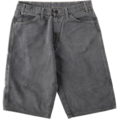 古着 ディッキーズ Dickies デニムペインターショーツ ハーフパンツ メンズw35相当/eaa668468