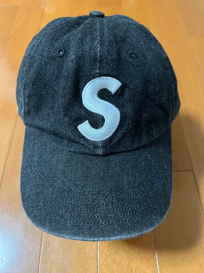 Supreme Kevlar Denim S Logo 6-Panel "Black"