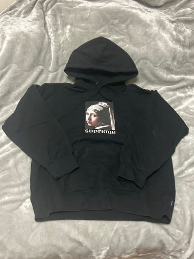 Supreme Pearl Hooded Sweatshirt "Black"