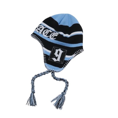 PALACE Union Peruvian Beanie "Black"