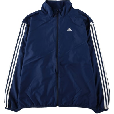 古着 00年代 アディダス adidas CLIMAPROOF ウインドブレーカー メンズXL相当/eaa654702