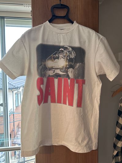 SAINT Mxxxxxx 24SS x FREEDOM Short Sleeve T-Shirt "White"
