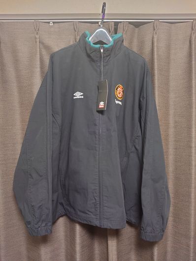 Supreme x Umbro Cotton Ripstop Track Jacket "Black"