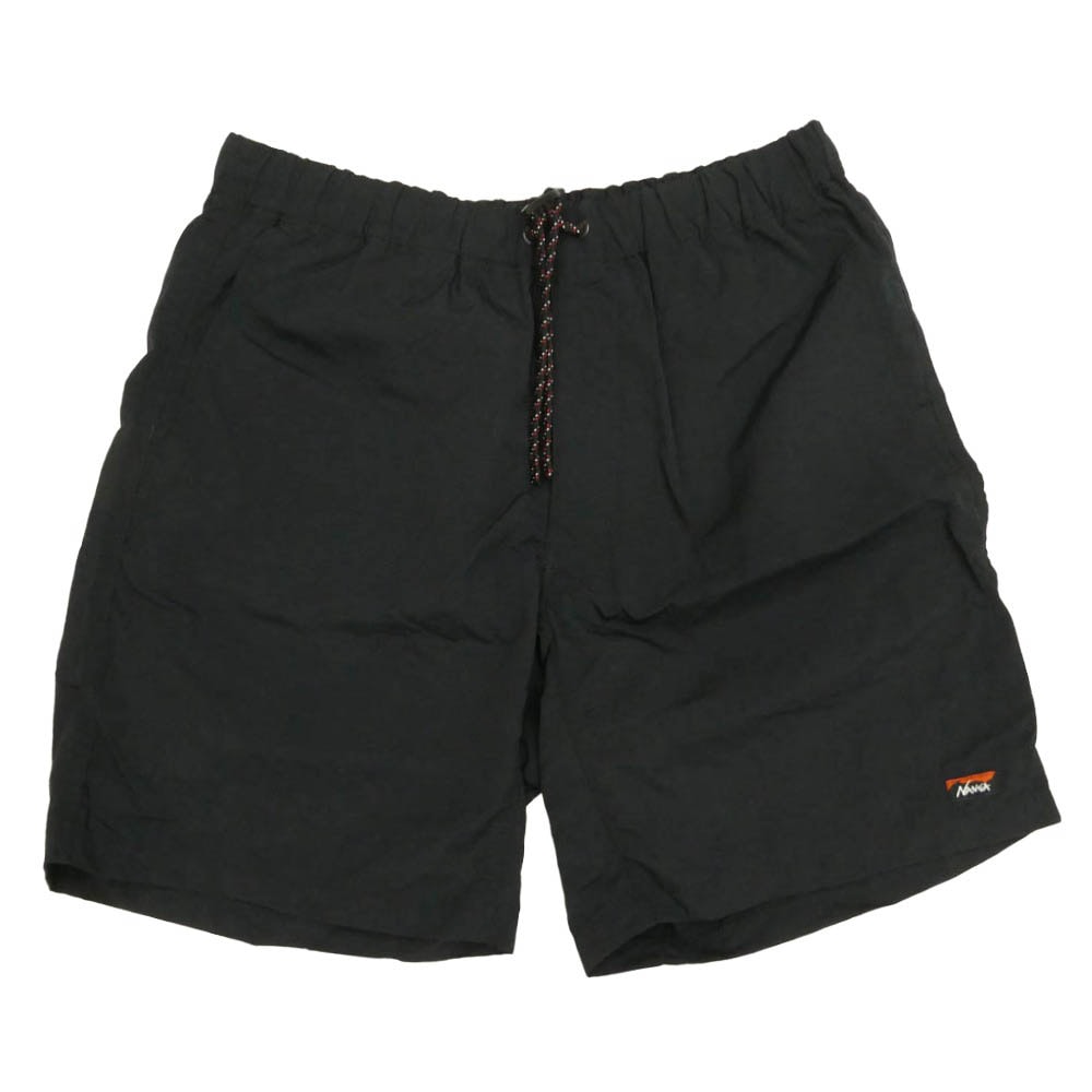 NANGA ナンガ NW2321-11512 NYLON TUSSER EASY SHORTS ナイロン タッサー イージー ショーツ ハーフ パンツ ブラック系 M【中古】