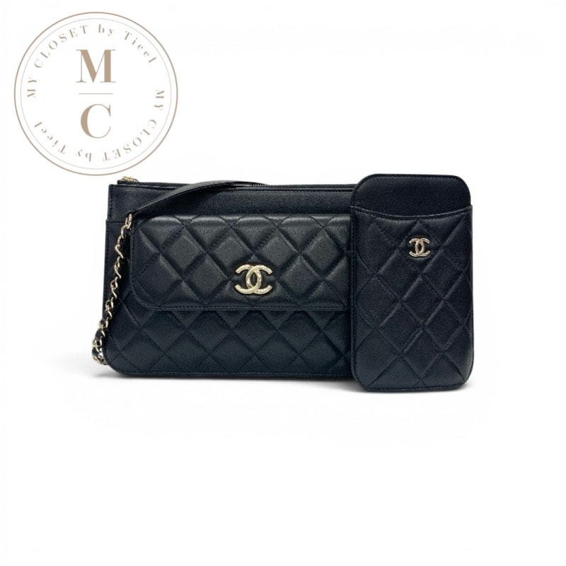 シャネル CHANEL バッグ ショルダーバッグ ブラック 黒 ゴールド マトラッセ ココマーク チェーン