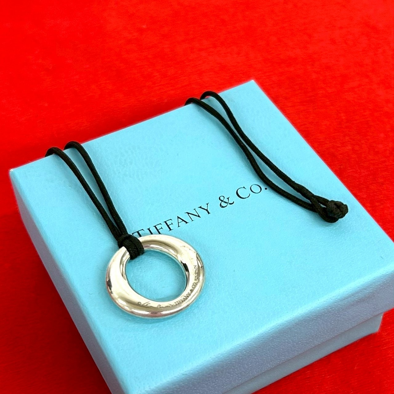 TIFFANY&Co. ティファニー シルバー 中古　留め具なし B (目立った傷や汚れなし)】TIFFANY&Co. ティファニー セビアナ