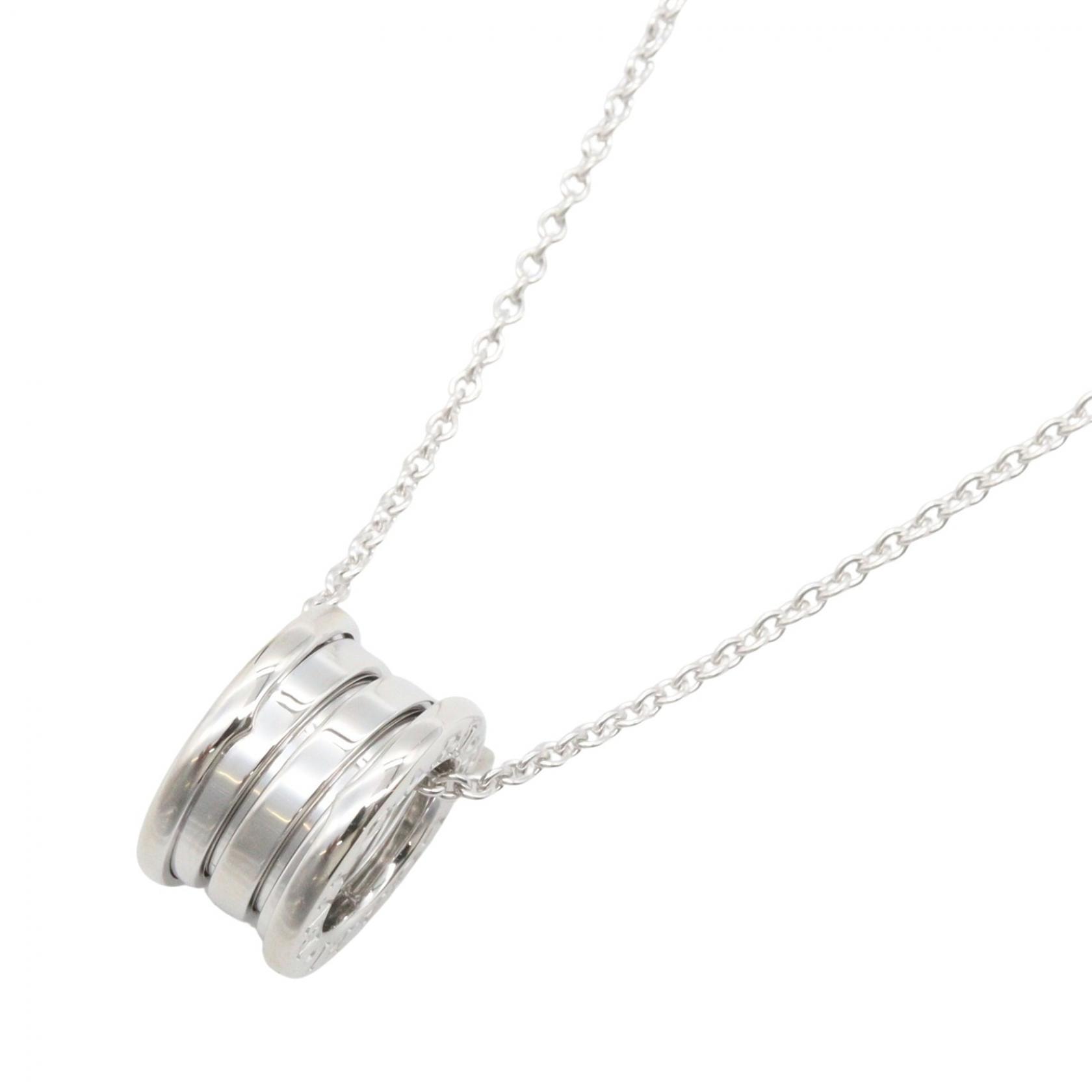 ブルガリ BVLGARI B-zero1 ビーゼロワン ネックレス ネックレス ジュエリー K18WG(ホワイトゴールド) メンズ レディース シルバー系 352815 【中古】