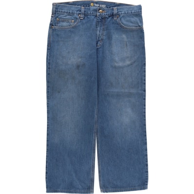 古着 カーハート Carhartt loose straight ストレートデニムパンツ メンズw37相当/eaa571942
