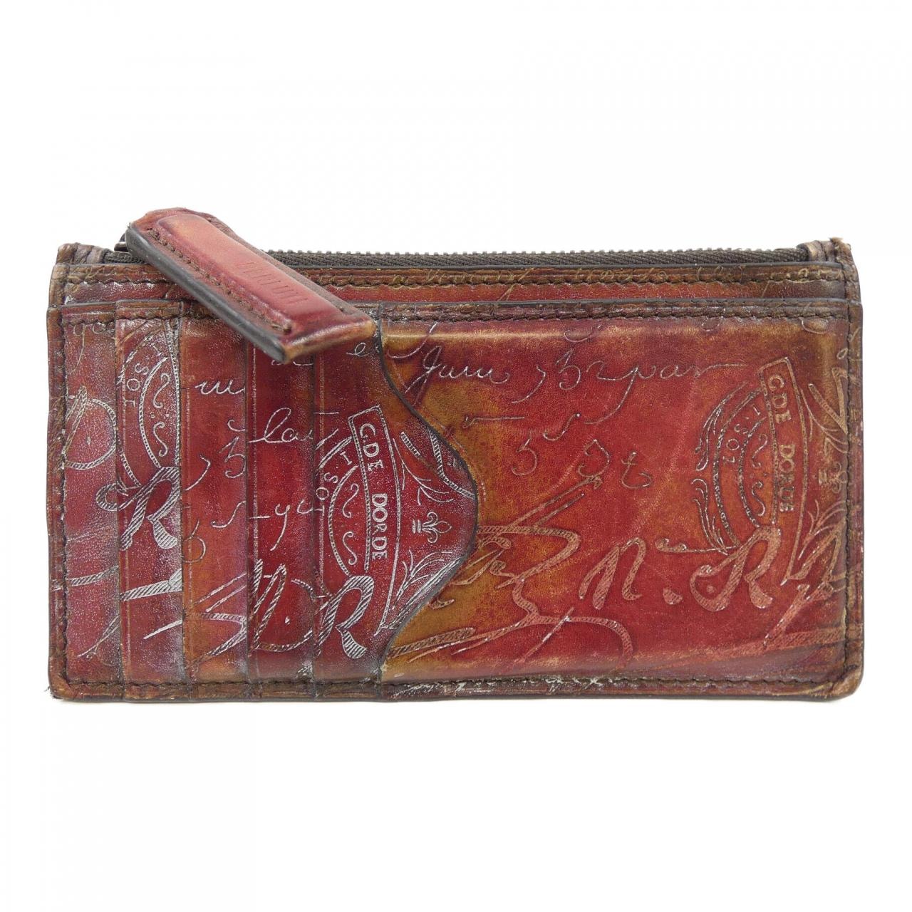 ベルルッティ Berluti コア マキシ スクリットレザーロングジップ CARD CASE