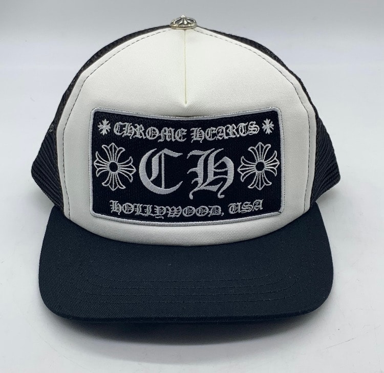 Chrome Hearts Trucker Cap CH "Black/White"