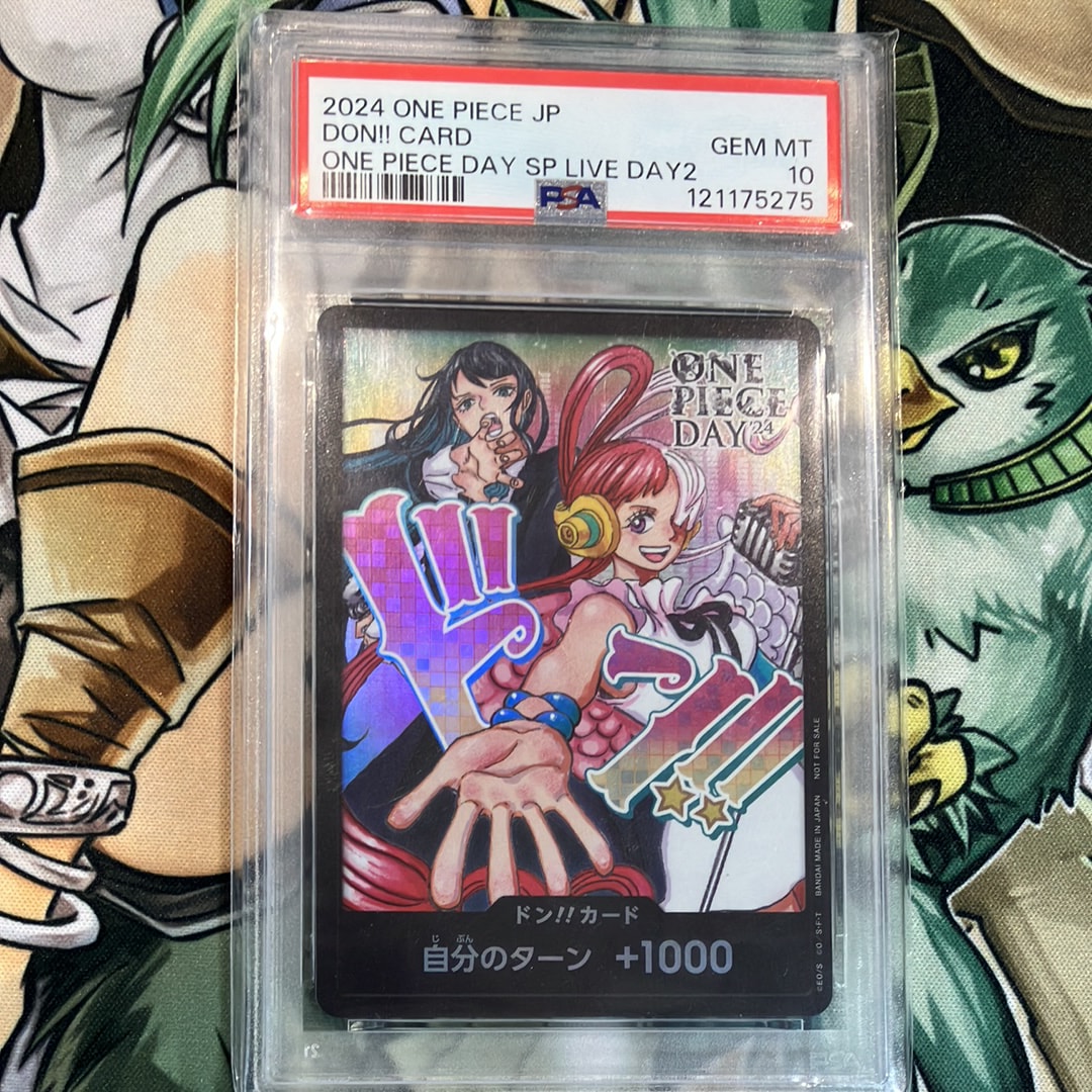 PSA10】ドン!!カード : アド＆ウタ (プロモーションカード「ONE PIECE
