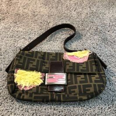 FENDI Zucca Bucket Shoulder Bag