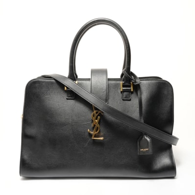 イヴ・サンローラン YSL サンローランパリ カバス 2WAY ショルダーバッグ【中古】