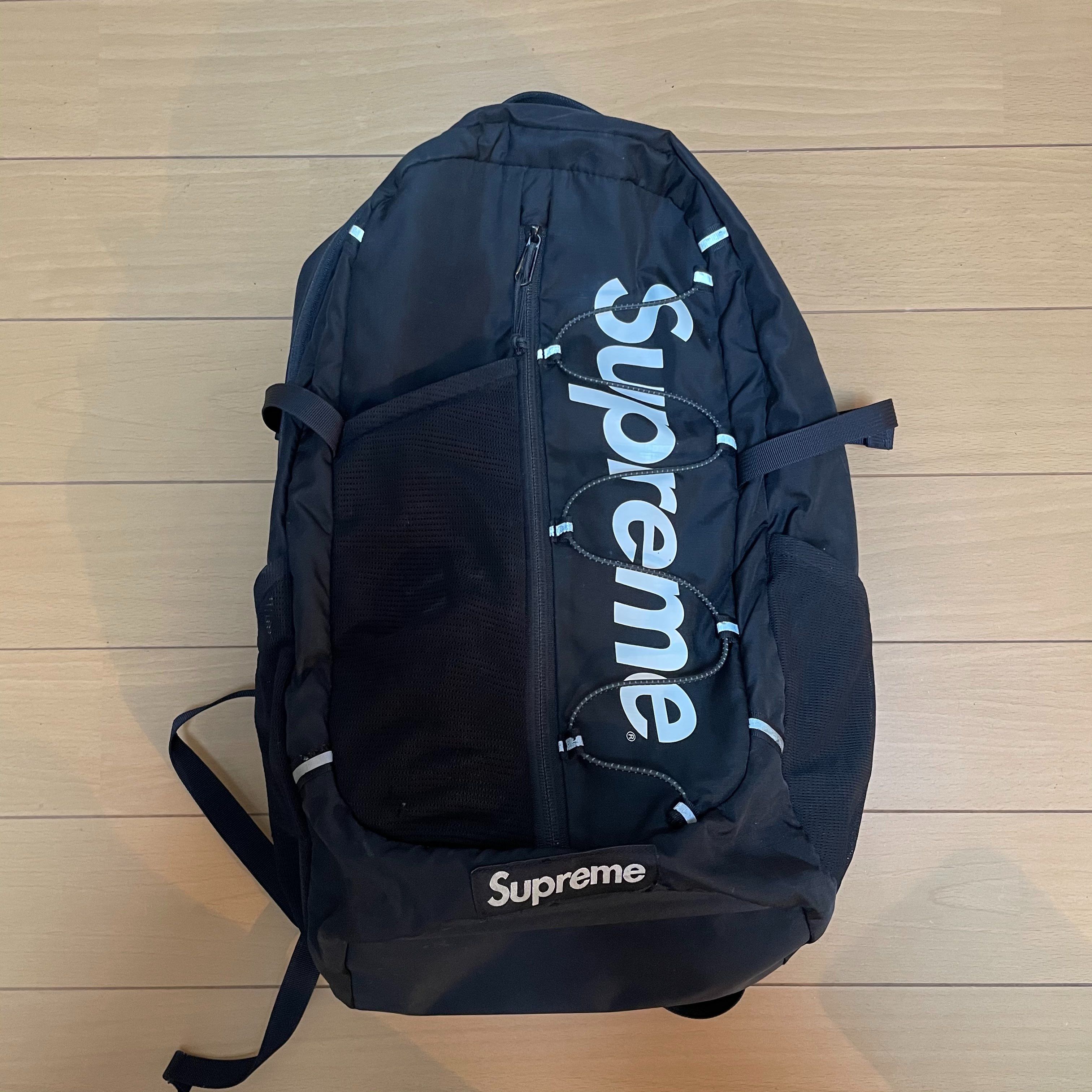 Supreme 2017SS Backpack "Black"