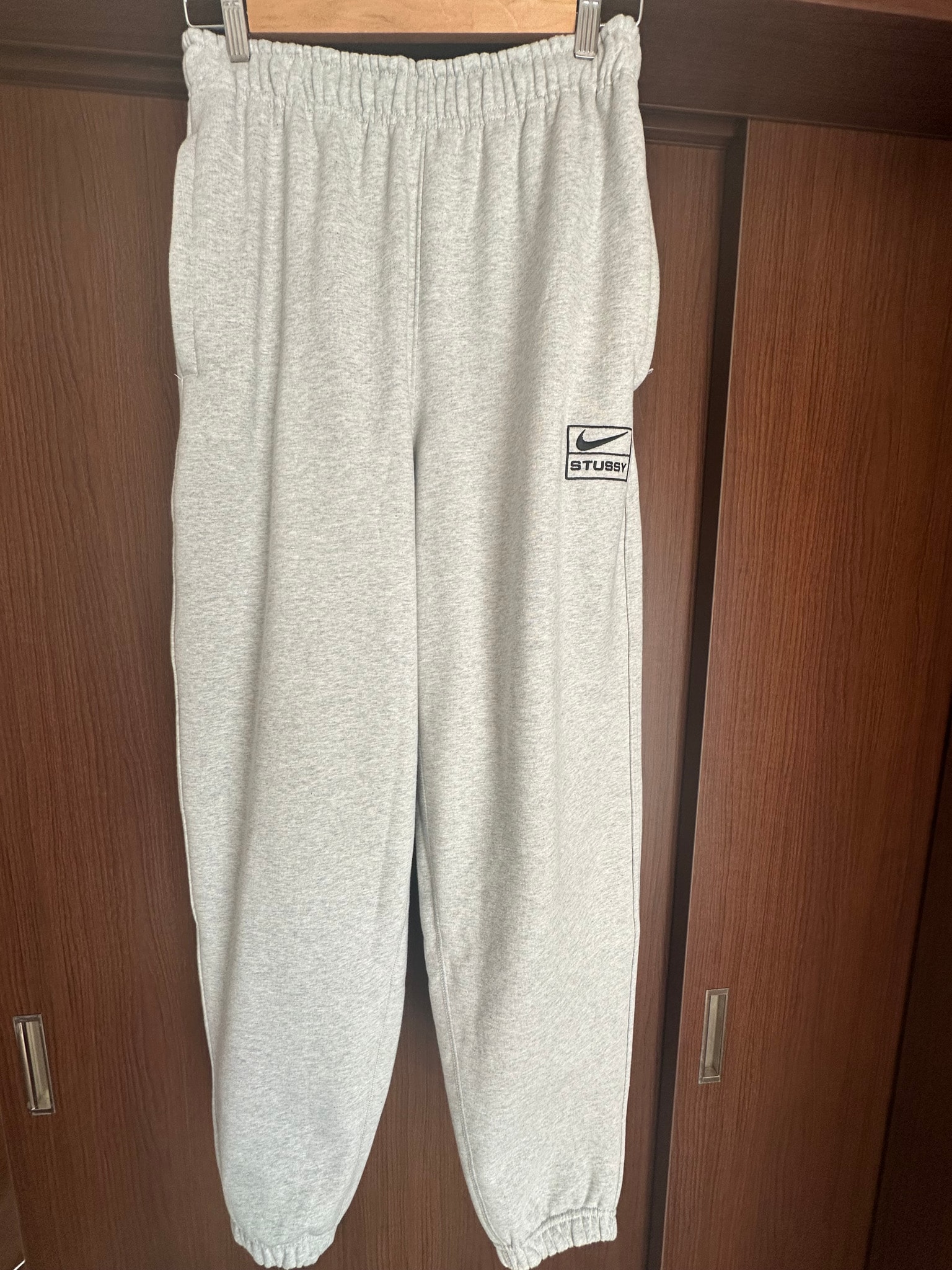 Stussy x Nike Fleece Pant "Grey Heather" (US Size) FN5231-050