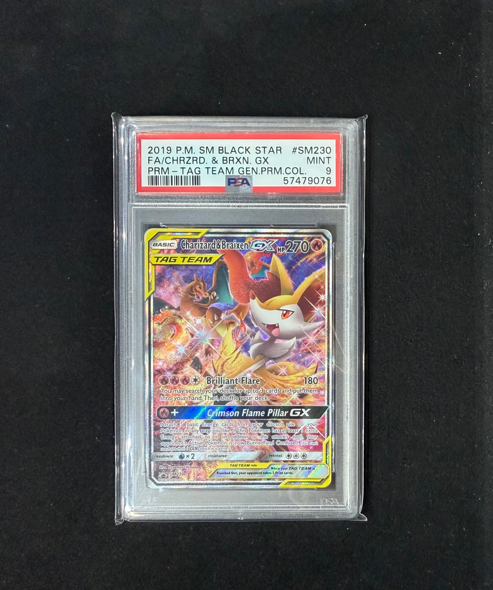 リザードン&テールナーGX P [SM230]【英語版】(サン&ムーン「プロモーションカード」)