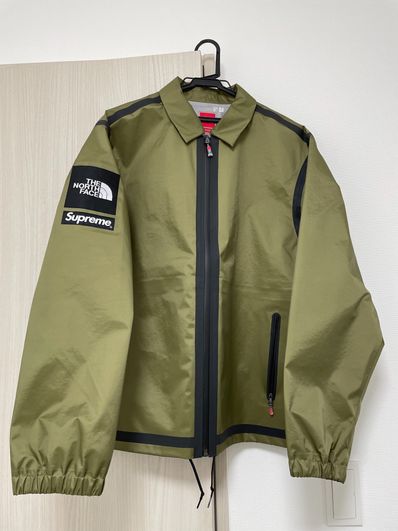 Supreme x The North Face Summit Series Outer Tape Seam Coaches Jacket "Olive"