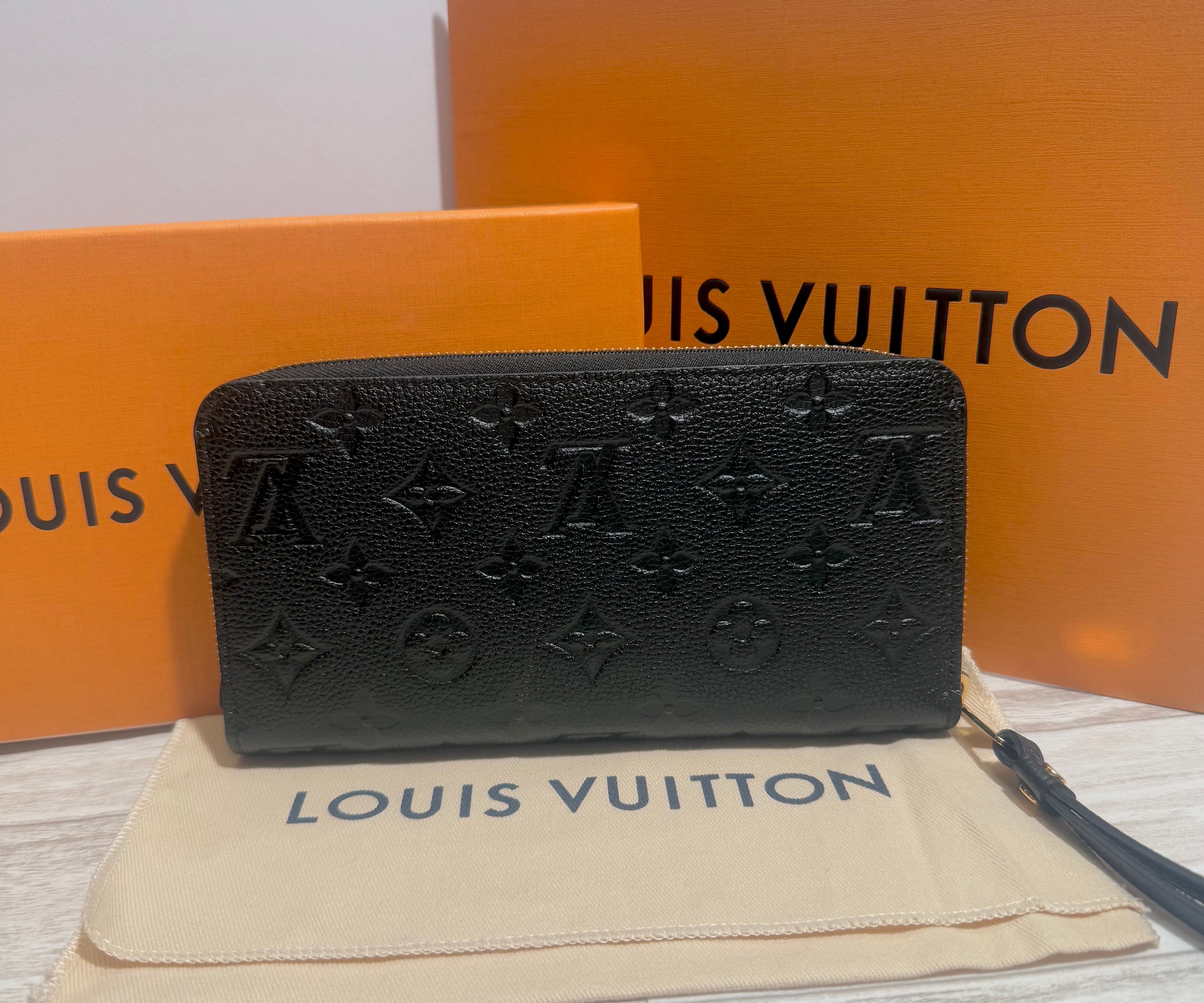 Louis Vuitton Zippy Wallet Monogram Empreinte "Noir"