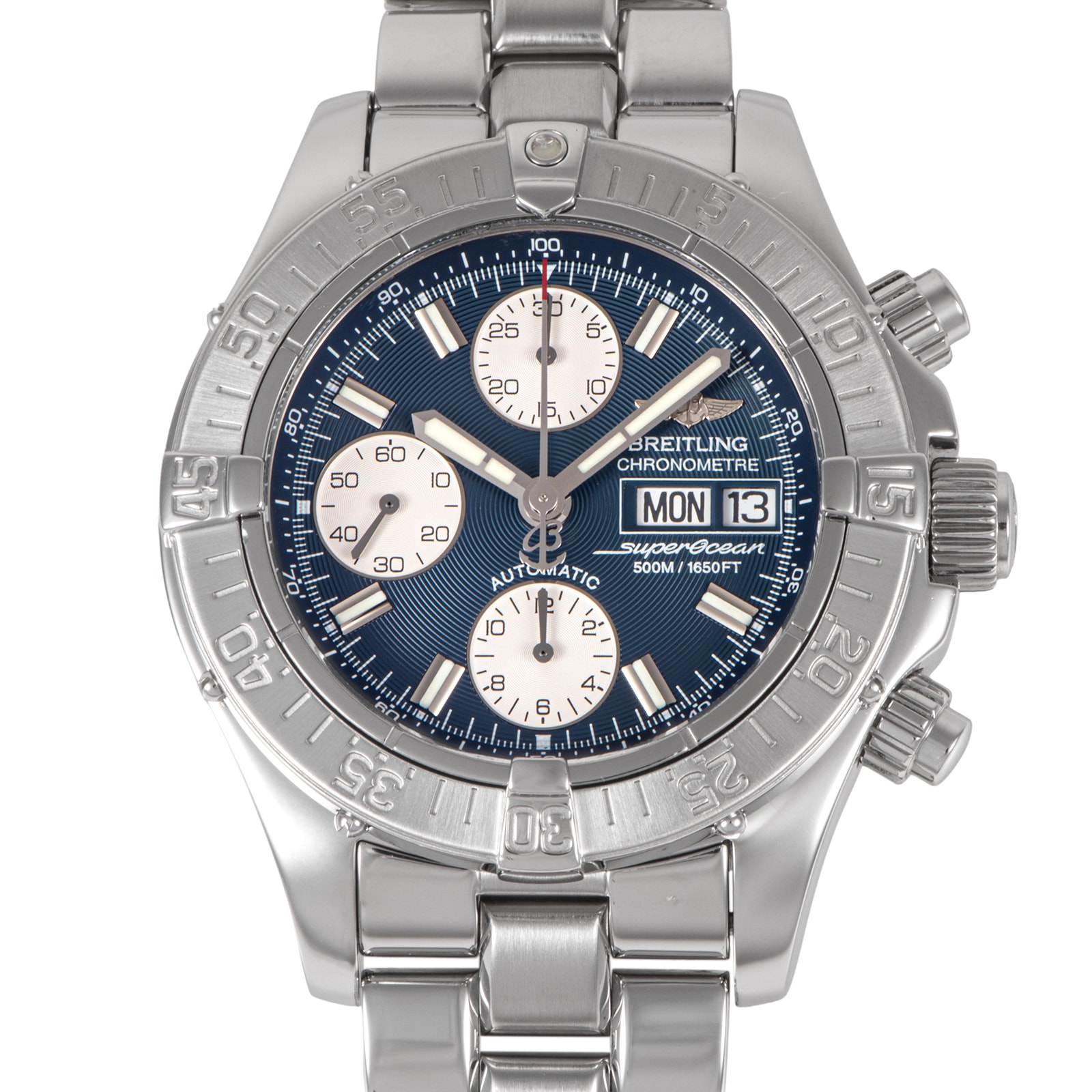 BREITLING ブライトリング スーパーオーシャン クロノグラフ A13340 ステンレススチール【中古】