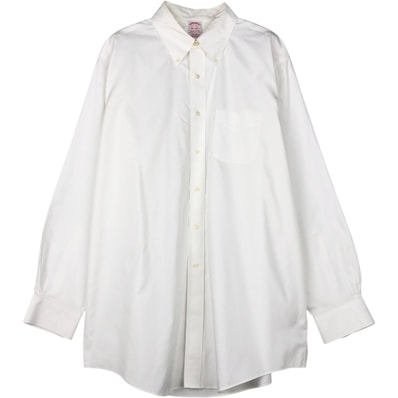 古着 ブルックスブラザーズ Brooks Brothers Est.1818 TRADITIONAL FIT 長袖 ボタンダウンシャツ メンズXL相当/eaa666546