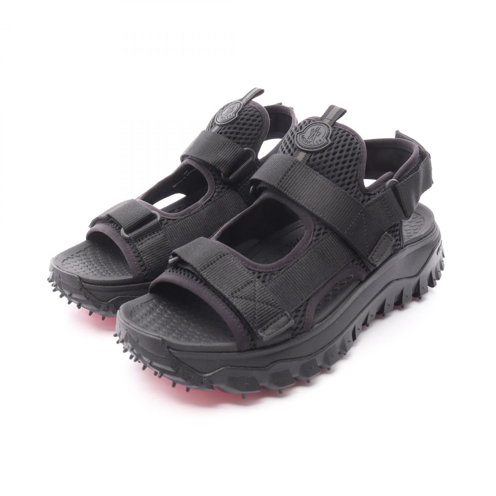 モンクレール MONCLER TRAILGRIP VELA サンダル 靴 キャンバス メッシュ メンズ ブラック系 4L00010M380899944 【新品】