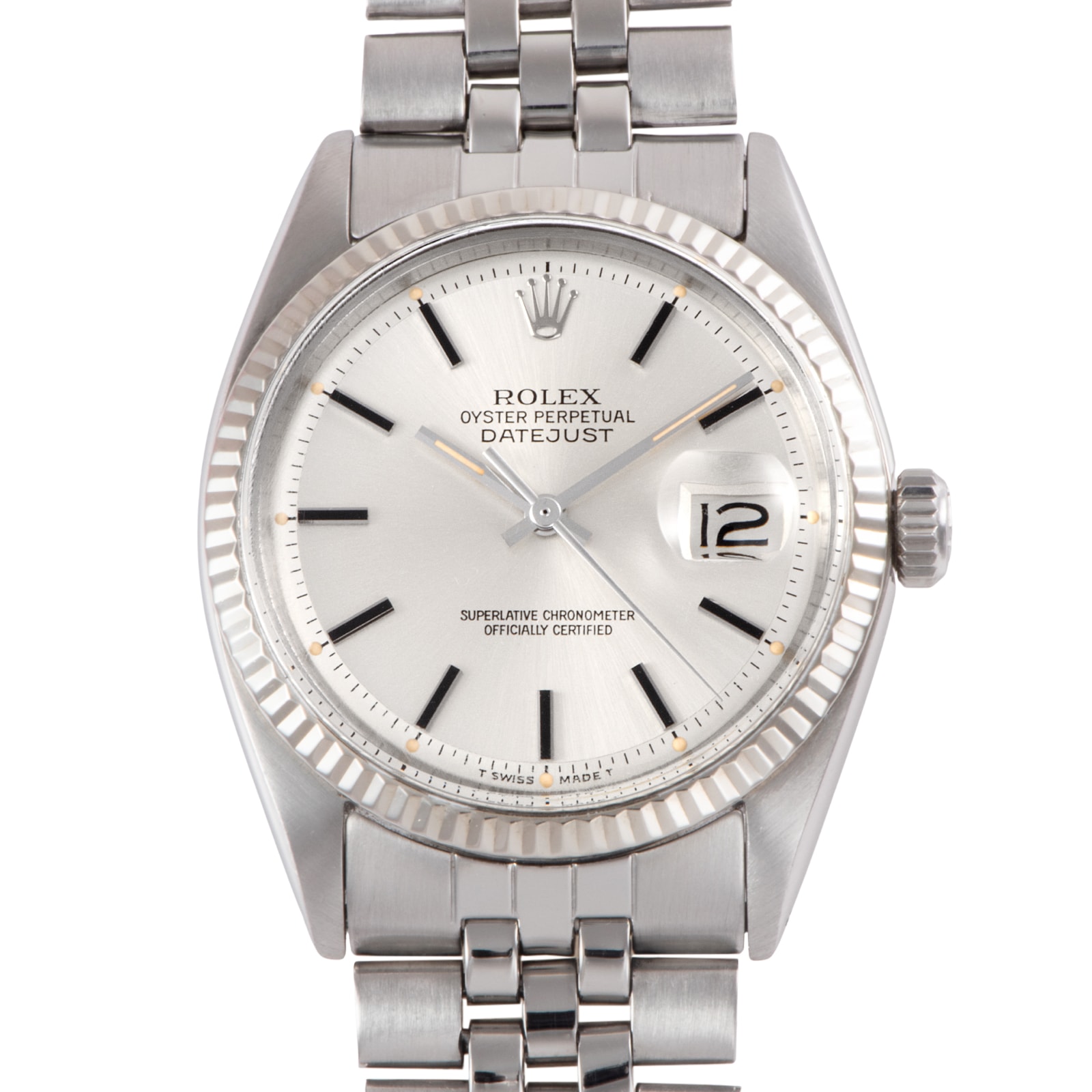 ROLEX ロレックス デイトジャスト 1601 1962年製 Tritium SS/WG