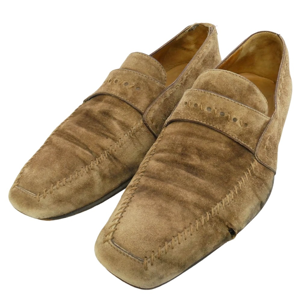 Berluti ベルルッティ スエード ローファー シューズ ブラウン系 サイズ表記なし【中古】