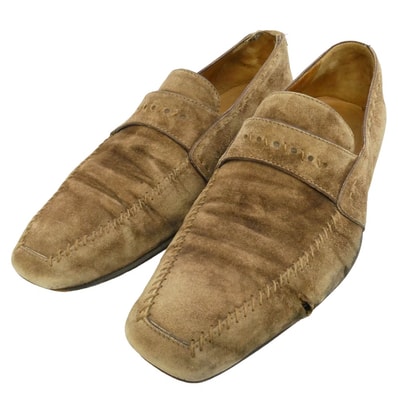 Berluti ベルルッティ スエード ローファー シューズ ブラウン系 サイズ表記なし【中古】