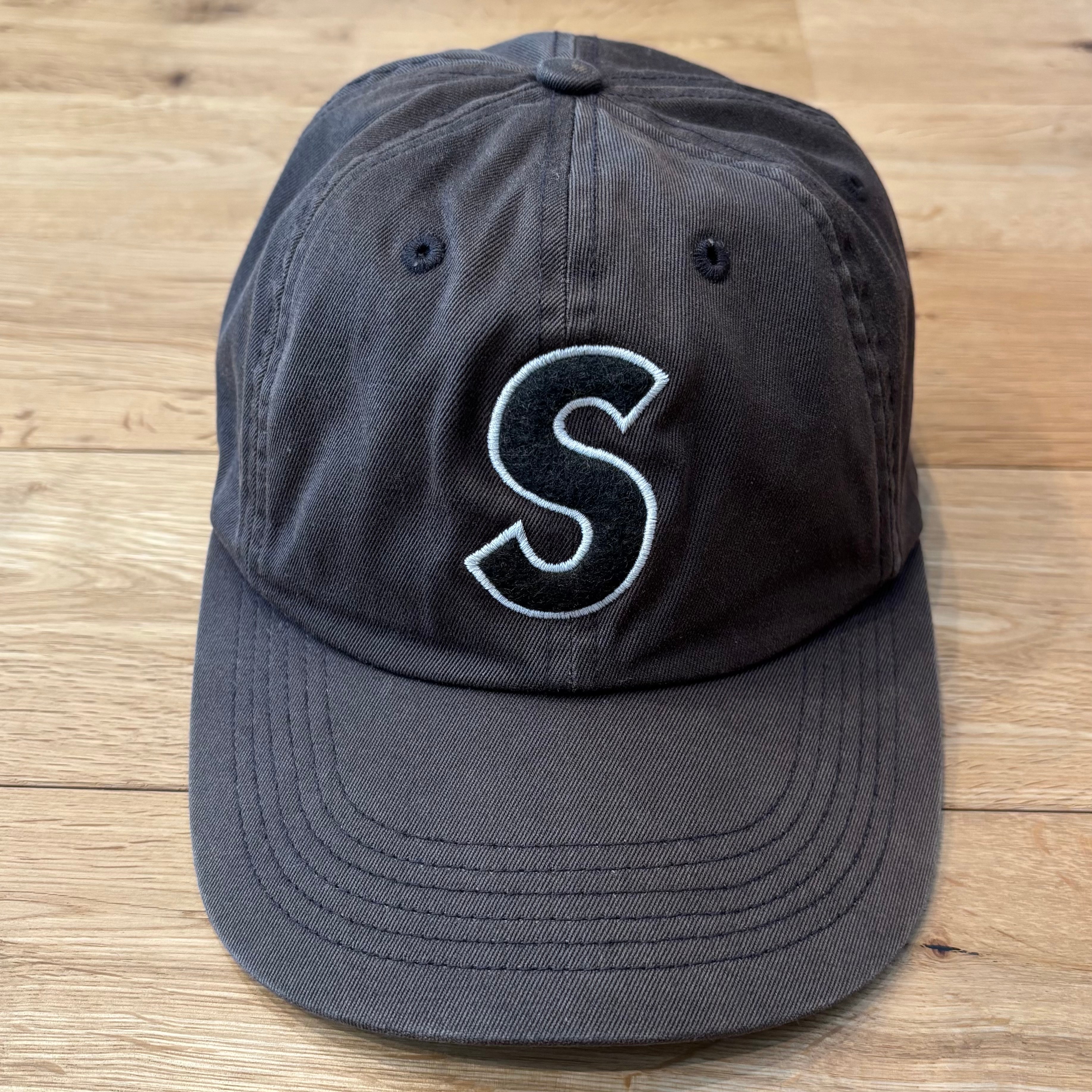 Supreme Felt S Logo 6-Panel (18SS) "Black"