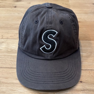 Supreme Felt S Logo 6-Panel (18SS) "Black"