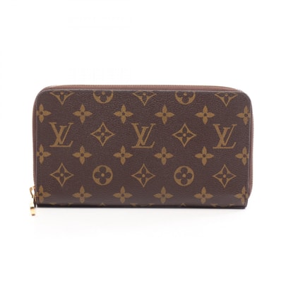 ルイ・ヴィトン LOUIS VUITTON ジッピーオーガナイザー モノグラム ラウンド長財布 財布 PVCコーティングキャンバス モノグラム メンズ レディース ブラウン系 M60002 【中古】