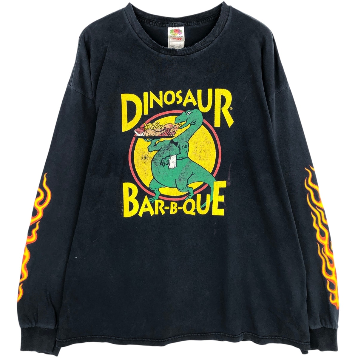 古着 フルーツオブザルーム FRUIT OF THE LOOM HEAVY cotton ロングTシャツ ロンT メンズXXL相当/eaa617567