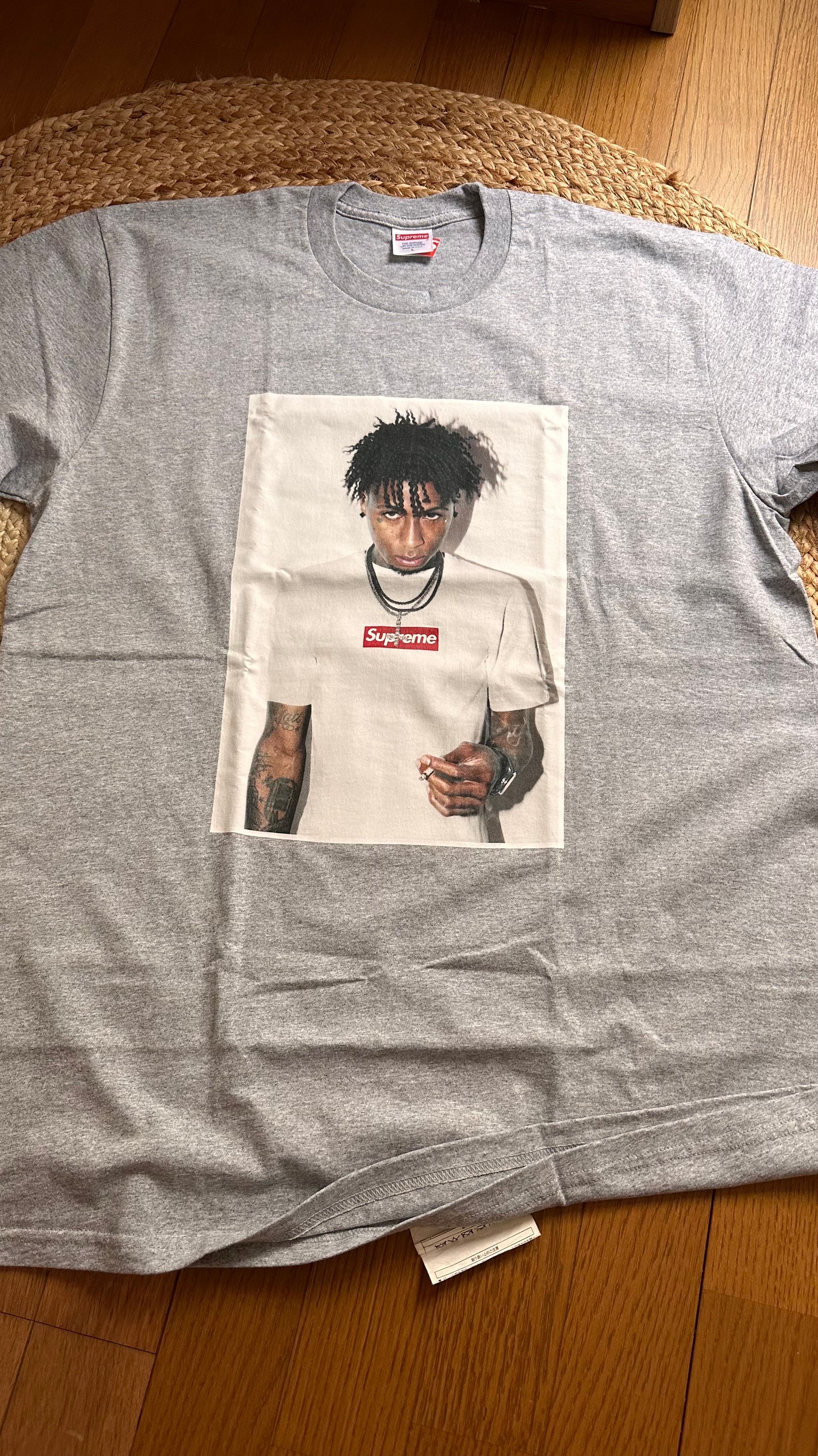 Supreme NBA Youngboy Tee "Heather Grey"