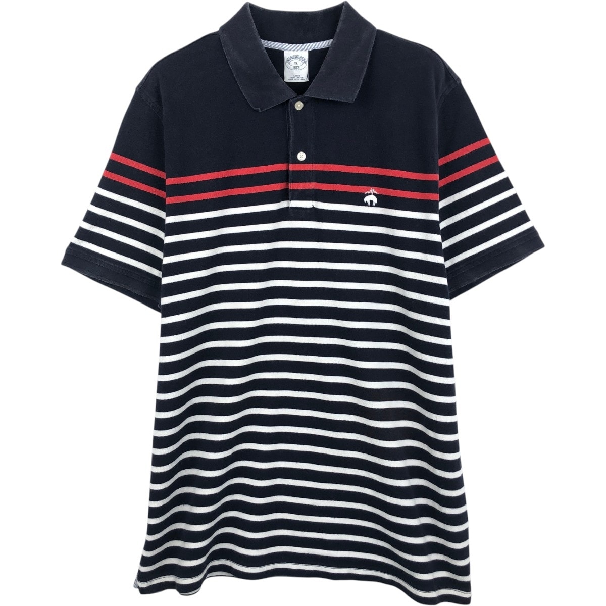 古着 ブルックスブラザーズ Brooks Brothers 1818 SLIM FIT 半袖 ポロシャツ メンズXL相当/eaa622994