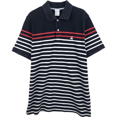 古着 ブルックスブラザーズ Brooks Brothers 1818 SLIM FIT 半袖 ポロシャツ メンズXL相当/eaa622994