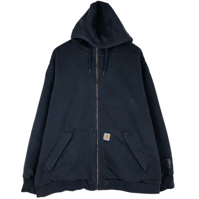 古着 カーハート Carhartt Rain Defender スウェットフルジップパーカー メンズXL相当/eaa630467